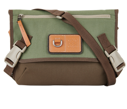 ELN Messenger, Canvas/Leather, Green/Brown, 782039, DB/T,3*